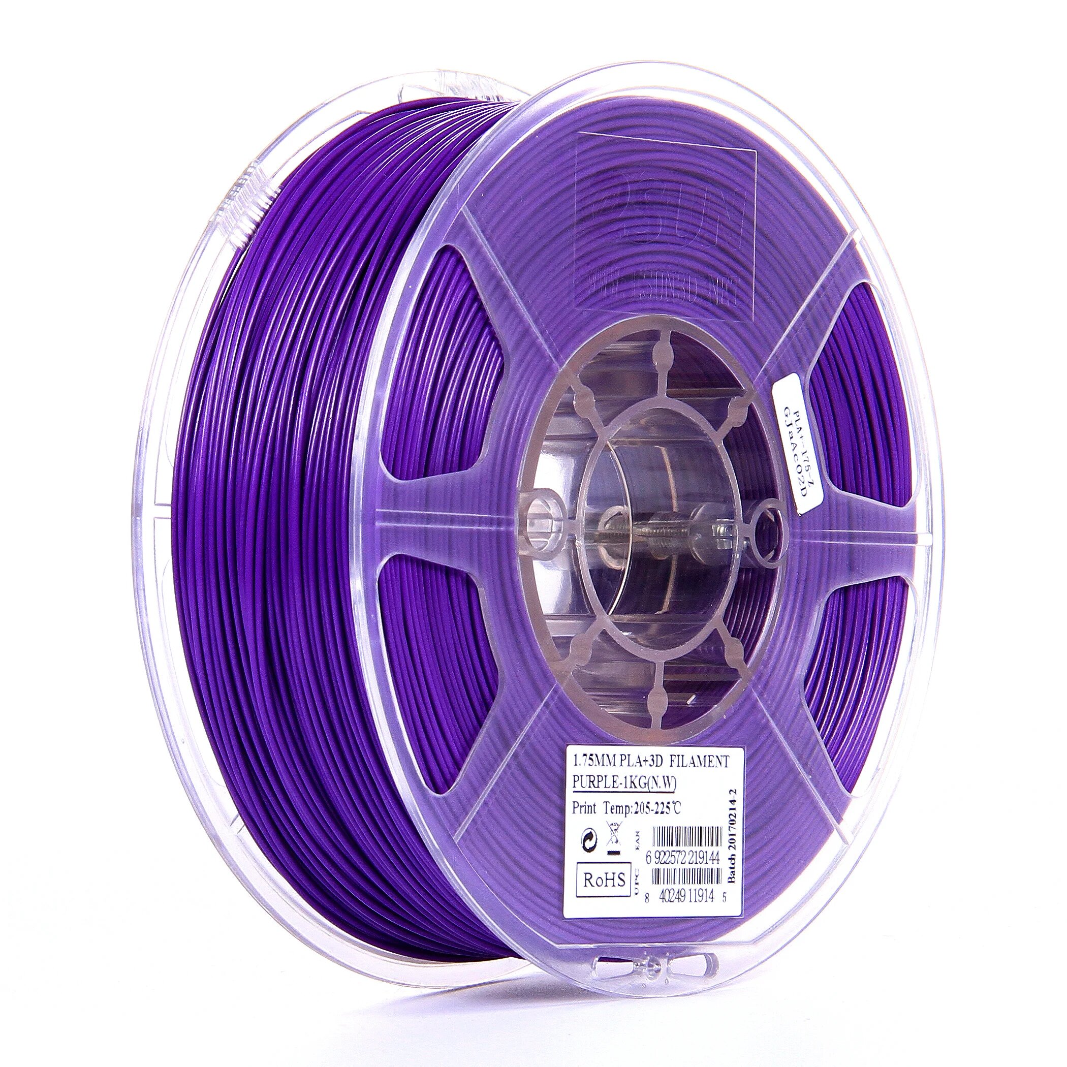 eSUN PLA Transparent  Glass Purple  Filament
